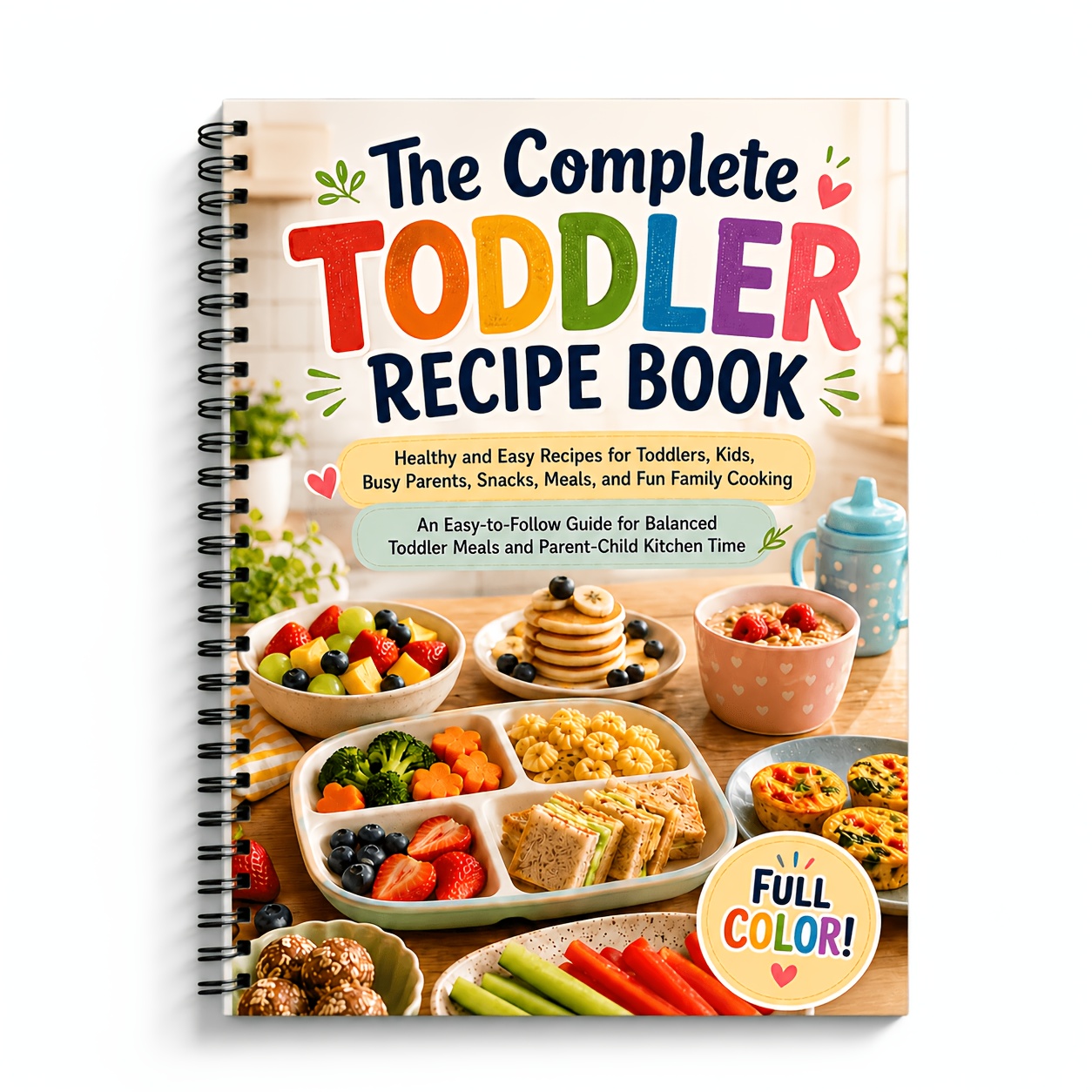 TEMU The Complete Toddler Recipe Book Healthy And Easy Recipes For Toddlers, Kids, Busy Parents, Snacks, Meals, And Fun Family Cooking An
