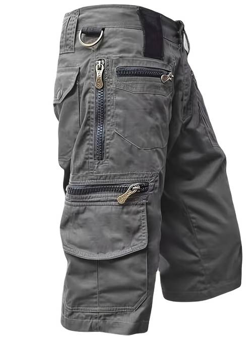 outdoor casual mens capri pants loose straight multi trendy summer plus size cargo shorts athletic trousers