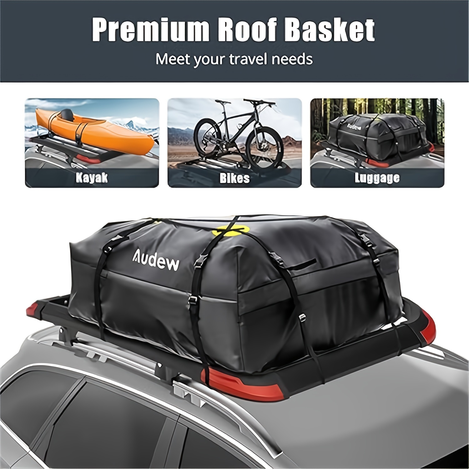 Luggage Rack Audew Roof Bag EASYGOPRODUCTS EasyGoProduct