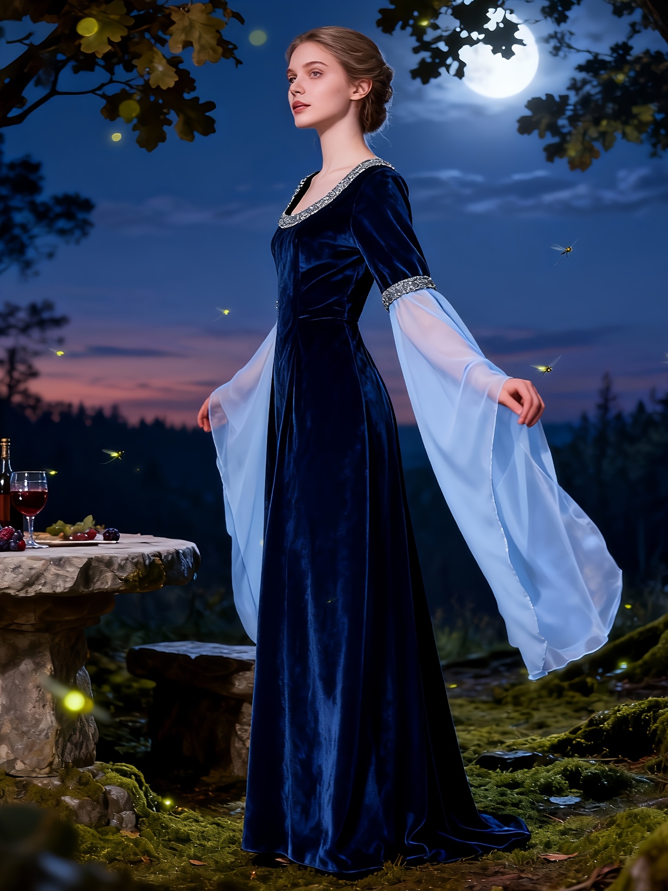 princess polly baby blue dress Elven Bridal Gown in Blue and Aqua by Firefly-Path on DeviantArt