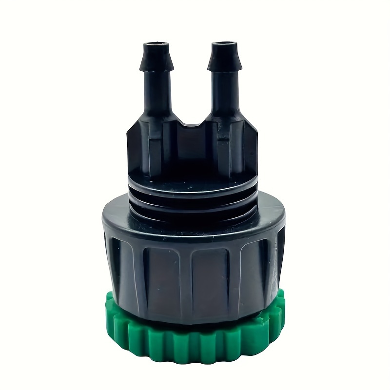 Bewässerungs-Adapter Y-Verteiler, 1/4" Auf 1/2" & 3/4" - Für Tropfschläuche & Gartenschlauch, 1 Stück