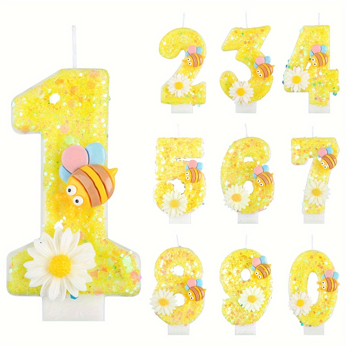 Candele Per Torta A Forma Di Numero 3D – Design Ispirato All'Opera House, Per Compleanni E Anniversari - 2