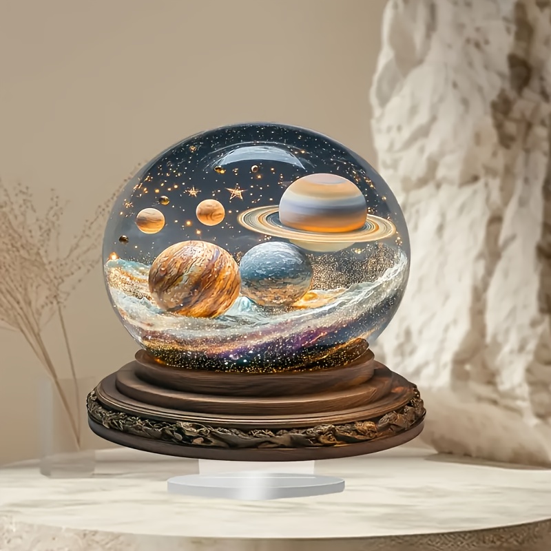 

-chic System Sphere - Acrylic Decor For Desk, - Unique Gift Idea