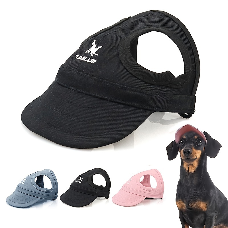 

Pvc Dog Sun Hat - Pet Cap For Small, , And Breeds - Non-textile For Uv