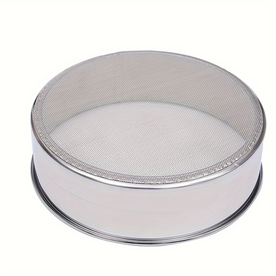 1pc flour sifter stainless steel sifter flour sieve baking tools kitchen gadgets kitchen accessories