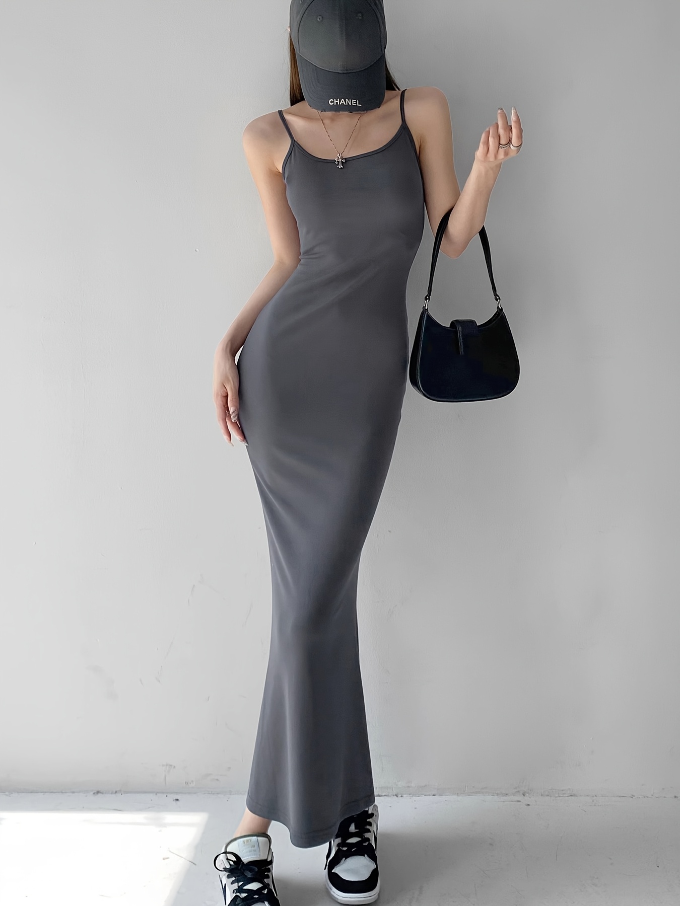 chinese dress ladies Lace Applique Homecoming Dresses Spaghetti Strap Maxi Dresses hc100 –  vigocouture