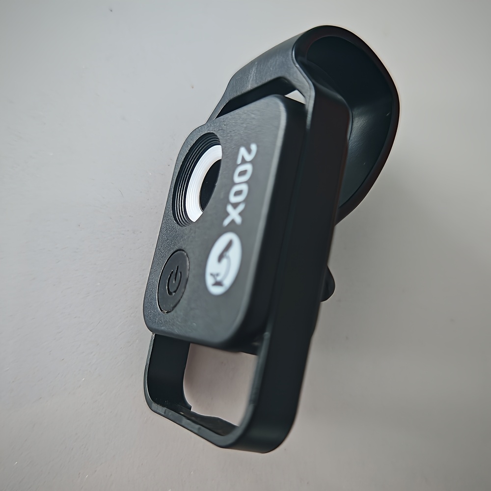 APEXEL 200X Mikroskopska Leča za Telefon, Zoom Mikro Leča za iPhone in z LED Lučjo in Univerzalno Sponko, Mini Žepni Digitalni Mikroskop,