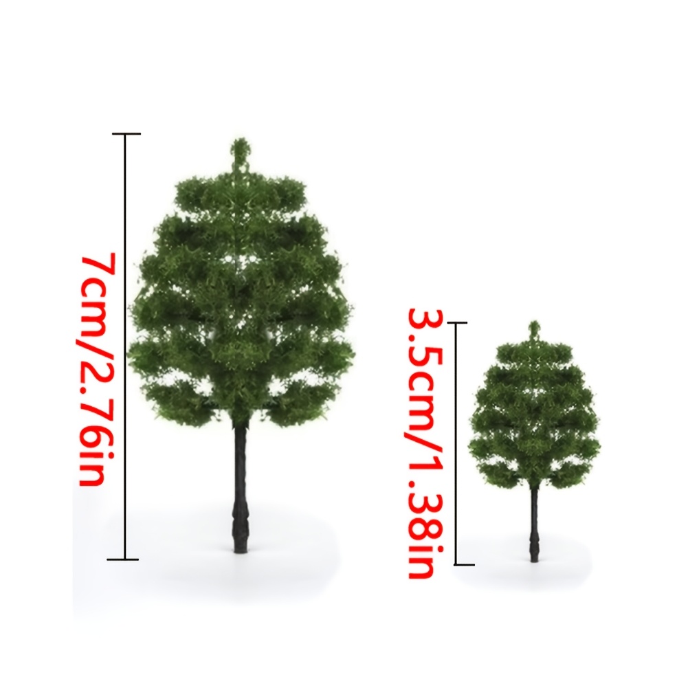 1 set di imitazione albero adornate sandboxie paesaggio decorazione