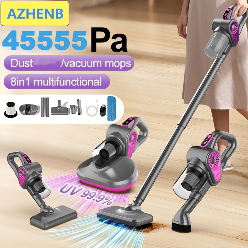 45555pa stick vacuum cleaner with 2 in 1 stick and horizontal head 45555pa   usb rechargeable lightweight for home car pet hair sofa bed dry and wet use