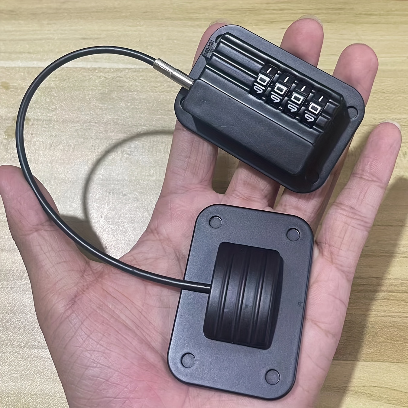 TEMU 【パスワード式】冷蔵庫 ドアロック キッチン冷蔵庫 キャビネット 引き出し カップボード 窓 ドア用 - 工具や穴あけ不要