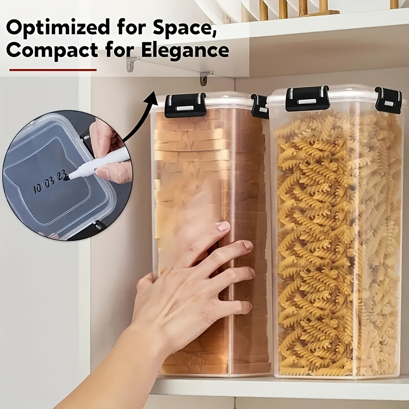 Transparent Plastic Bread Keeper with Slicing Guide, Airtight Bread Storage Box, Freshness Maintaining Food Container with Sealable Lid for Loaves, Toast, Sandwiches