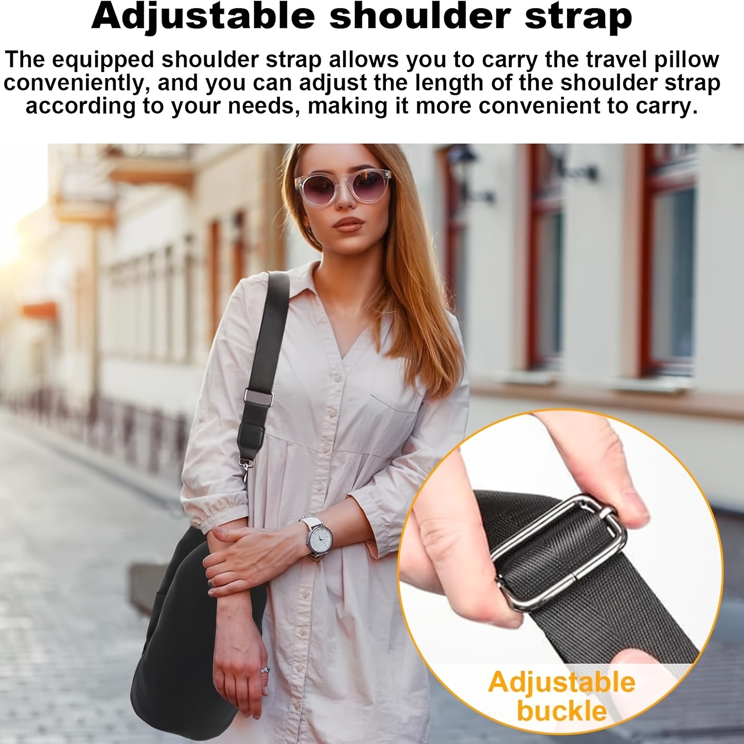 travel pillow bag for storing clothes portable storage solution for travel durable and     road trips and vacations Product details 3