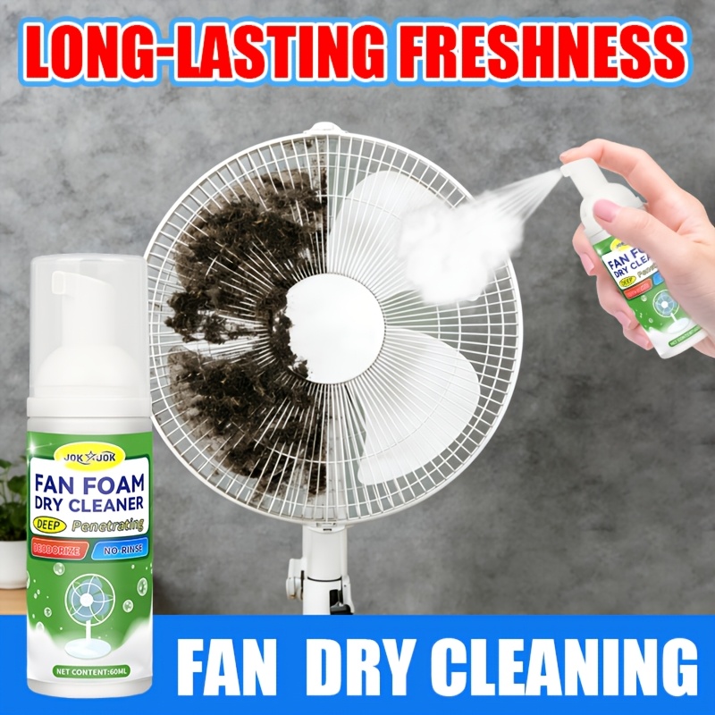fan maintenance spray can   clean dust grease and dirt from fan   grilles motors and internal components it reduces dust   and is suitable for desktop fans ceiling fans floor fans other household air conditioning equipment