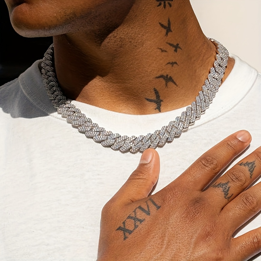 E-shop Kubanische Kettenhalskette, Einzelne Hip-Hop Herren Street Schmuck