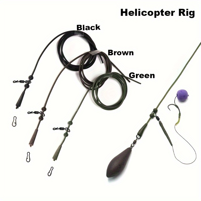 

1 Set Carp Fishing Helicopter Rig Equipment, Quick Change Swivels, Carp Fishing Accessories
