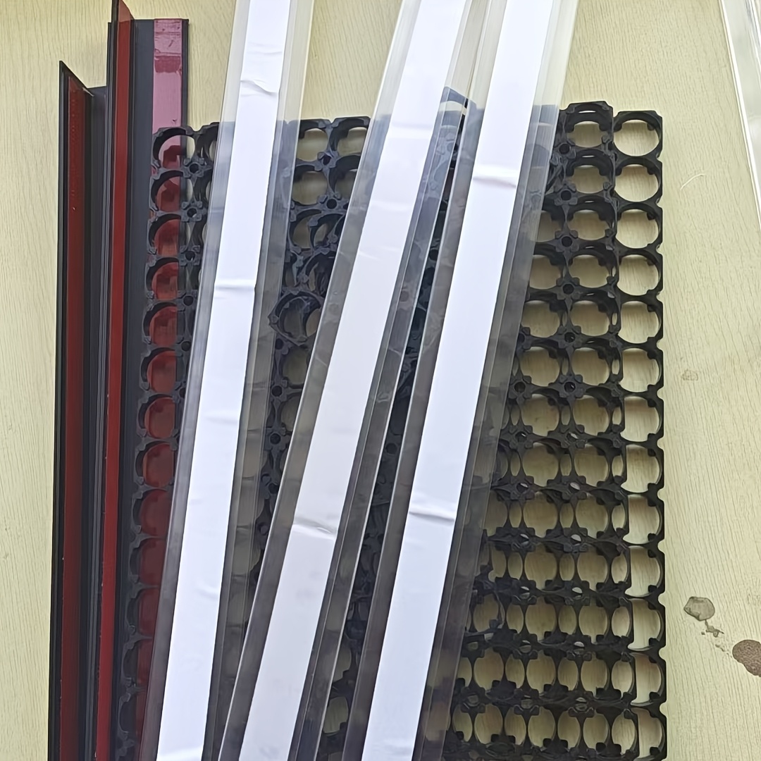 TEMU Organisateur à crochets transparent mural multi-poches - Sac de rangement robuste, convient pour badges, bijoux, objets , porte-cartes