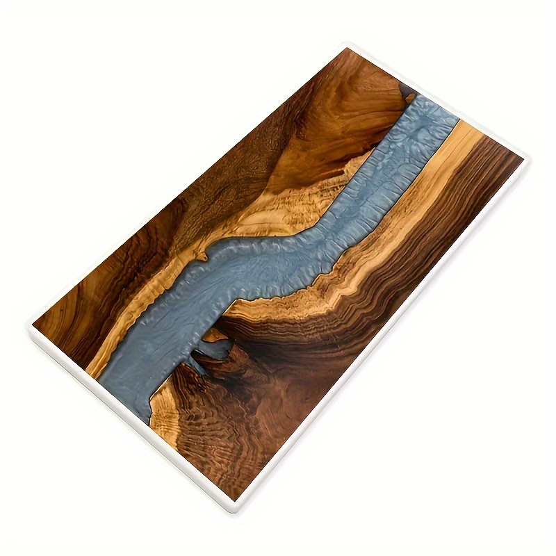 

Reusable Large Rectangle Silicone Mold For Epoxy Resin River Table And Resin Art – Ideal For Specialty Plates, Trays, Woodworking, And Coffee Tables