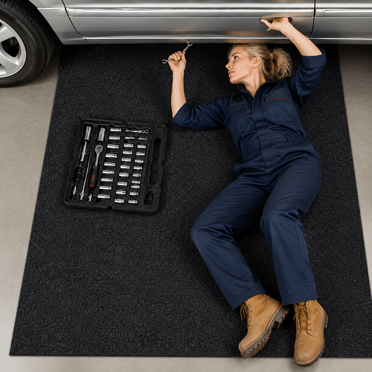 garage mats sold on Temu United States