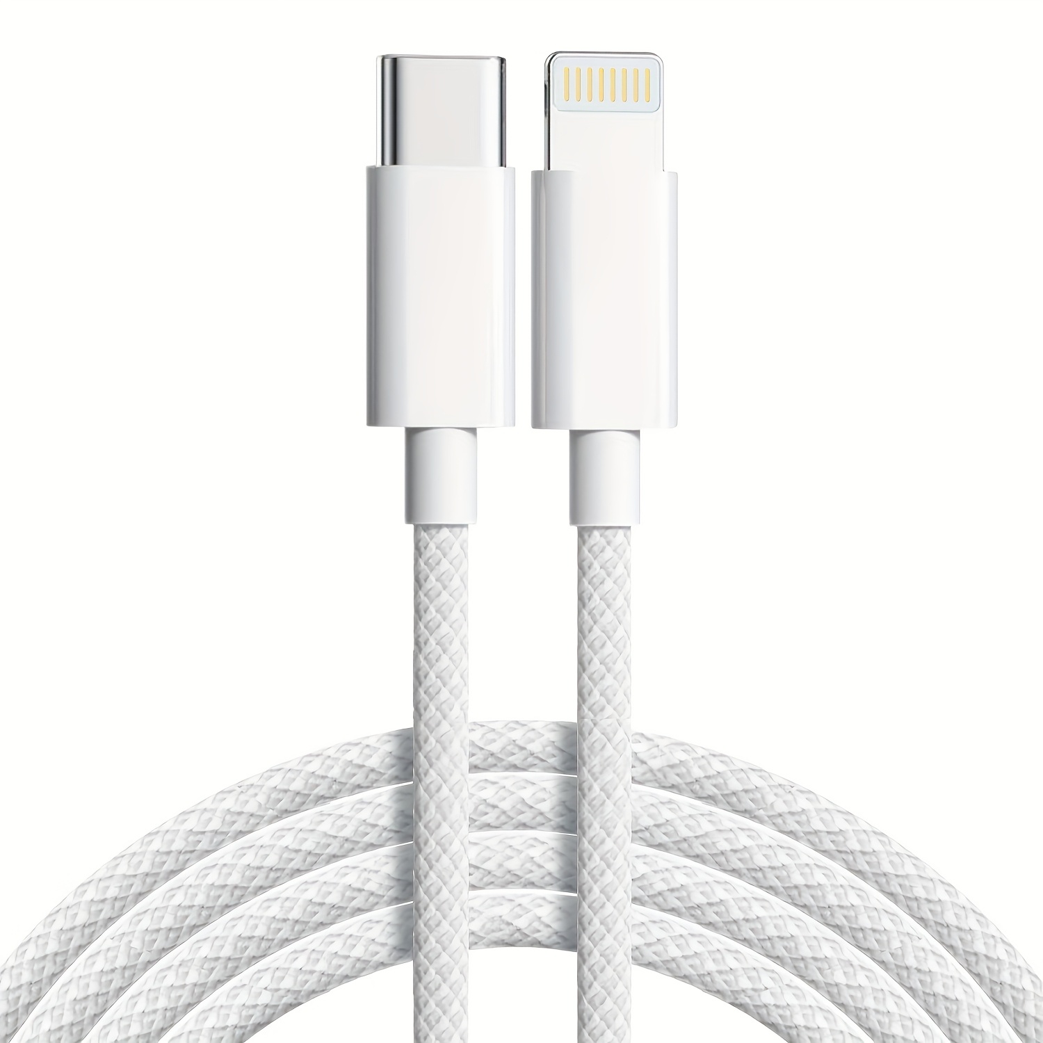 Rychlonabíjecí kabel USB-C na Lightning 1 m – bílý