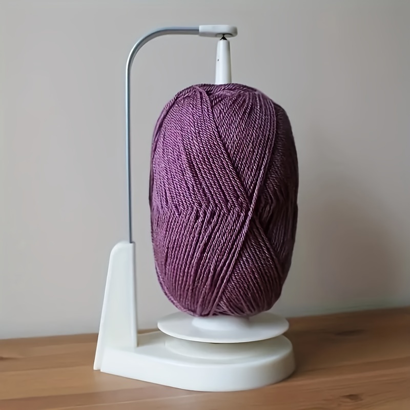 Plastic Yarn Storage Holder Rotating Knittingyarn Holder - Temu