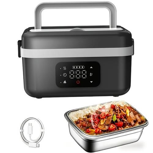 lunch box large lunch box for adults 1l rechargeable self heating food warmer container heated lunch box use