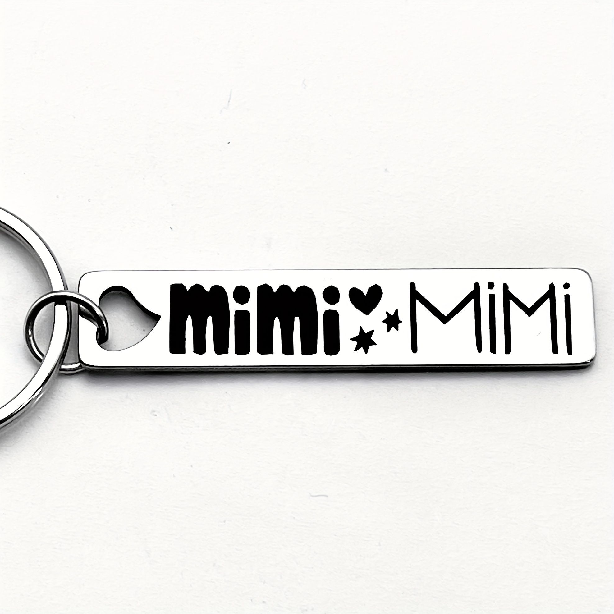 TEMU Mimi's Stylish And Stainless Steel Keychain Is A Party Gift, Perfect For Birthdays And New Year Presents For Women, Teachers