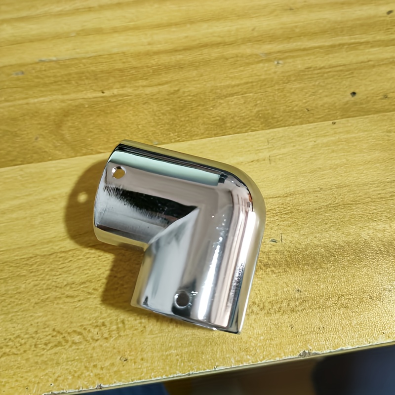 Image of Stainless Steel 25mm 90° Elbow Railing, 90° Elbow Hardware For Boating, Marine Grade, Corrosion Resistant, With Secure Clamp Mechanism, For Boating Railin