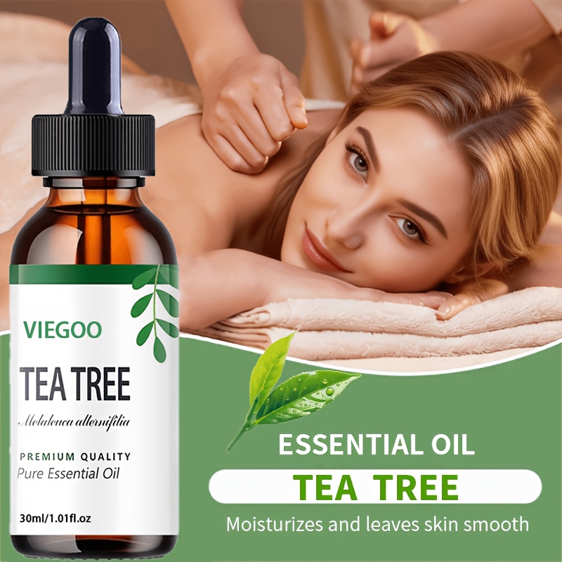 Tea Tree Essential Oil for Moisturizing, Firming & Brightening Skin