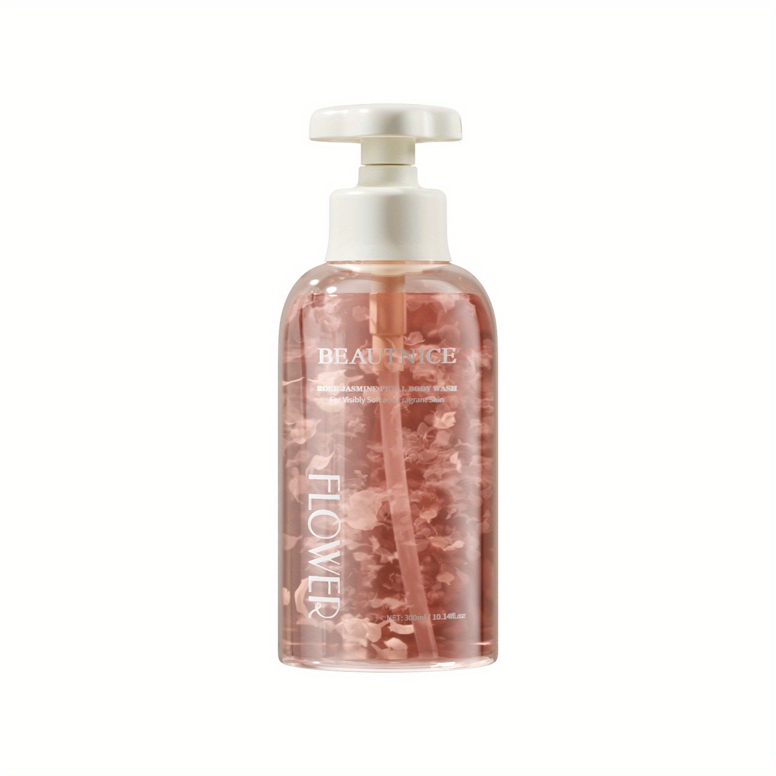 TEMU 4 Pack Rose Petal Body Petals Gently Dirt, Moisturizing Andcleansing Skin, Refreshing Floral Scent, Daily , Enjoy The Lasting Fragrance Of
