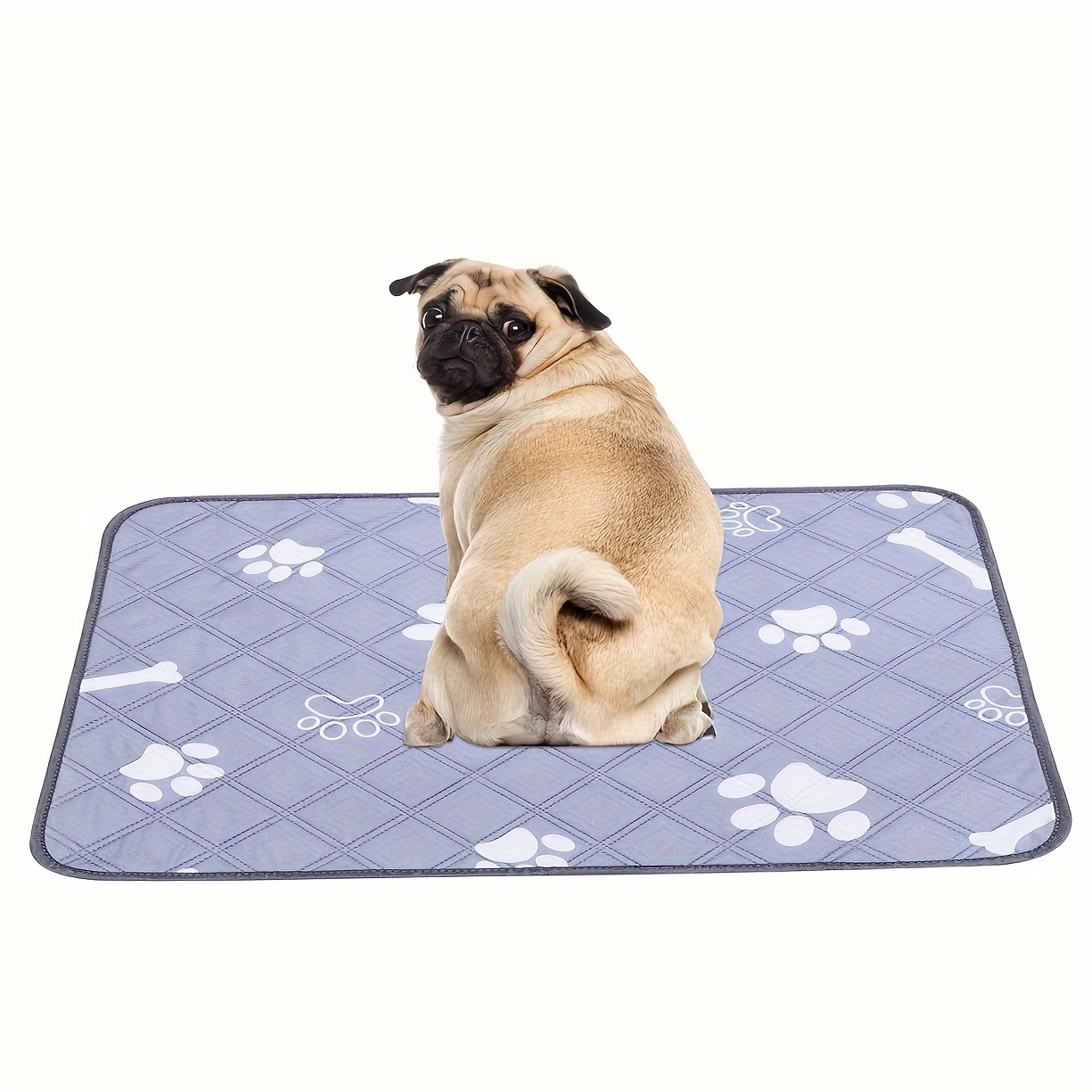 Washable Dog Pee Pad Blanket Reusable Absorbent Easy Clean - Temu
