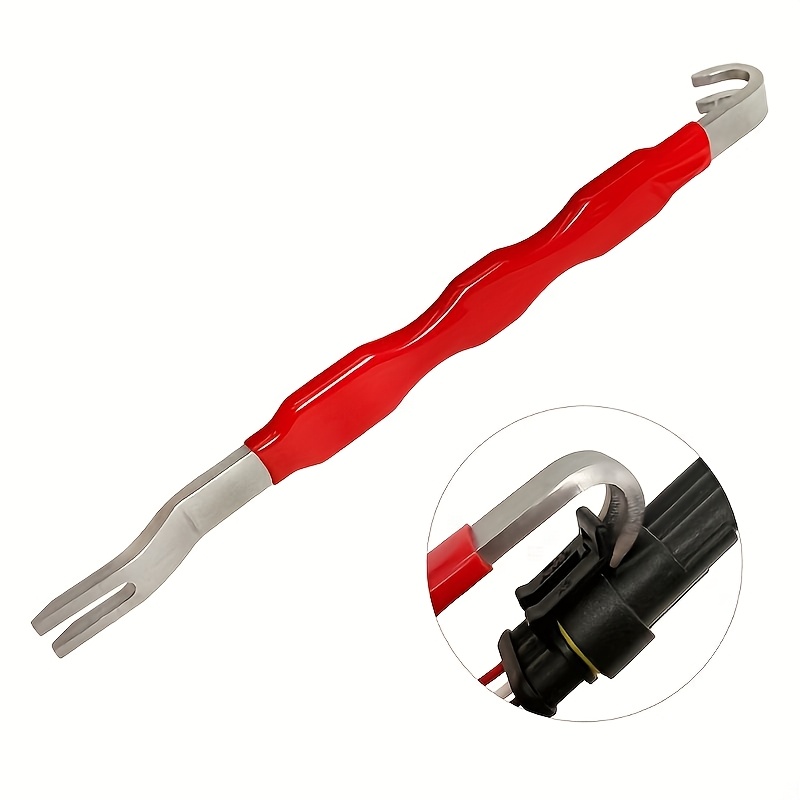 

1pc Universal Metal Automotive Electrical Terminal Connector Separator Removal Tool, Car Repair And Maintenance Puller