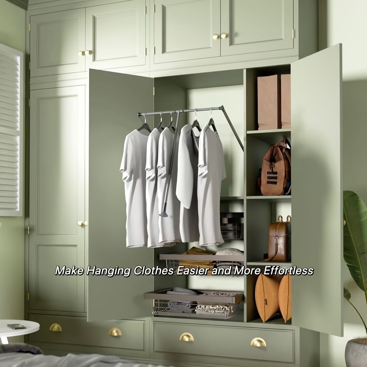 pull down closet rod Pakistan