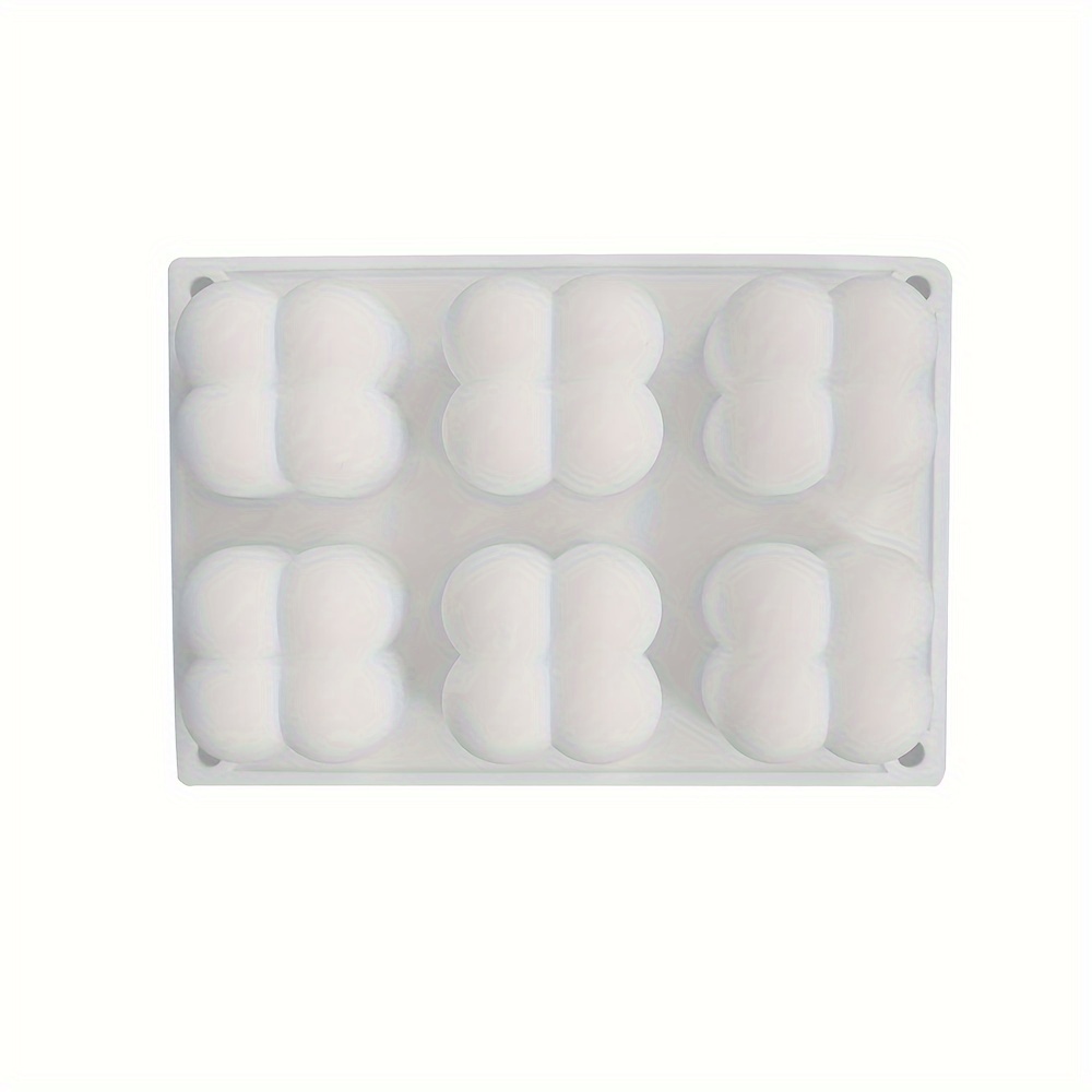 6- Silicone Magic Cube Candle Mold - Irregular Shape, Craft Tool & Supply