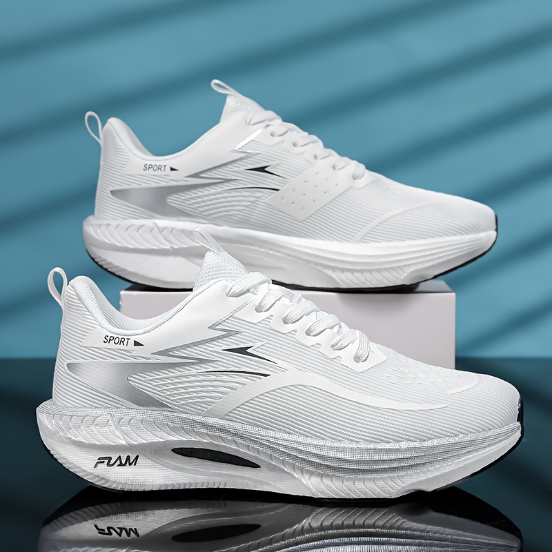 TEMU Bredder Men's Shoes Lightweight Athletic Shoes Men's Running Shoes Cushion Casual Shoes Breathable Fitness Sports Shoes Men