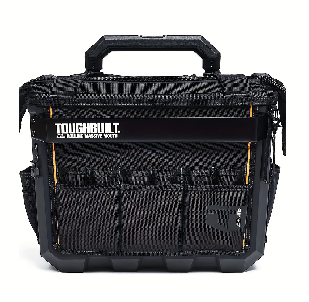 xl rolling tool bag with uncharged polyester tool organizer black tb ct 61 18 without battery details 3