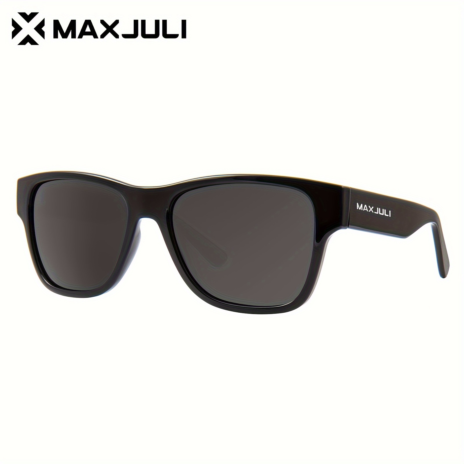 MAXJULI 1 Pack Stylish Eyewear for Men and Women, Polarized Sunglasses, Large Sunglasses for Big Heads Pit Vipers,Sun Glasses,Goggles Sunglasses