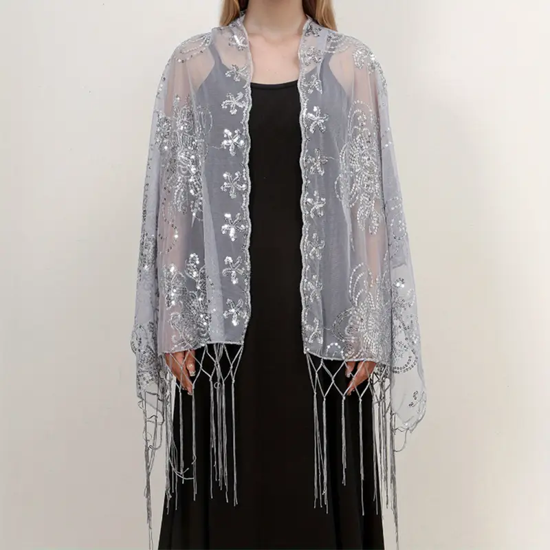 women sparkly sheer mesh wedding shawls evening party 1920s - Temu women sparkly sheer mesh wedding shawls evening party 1920s - Temu