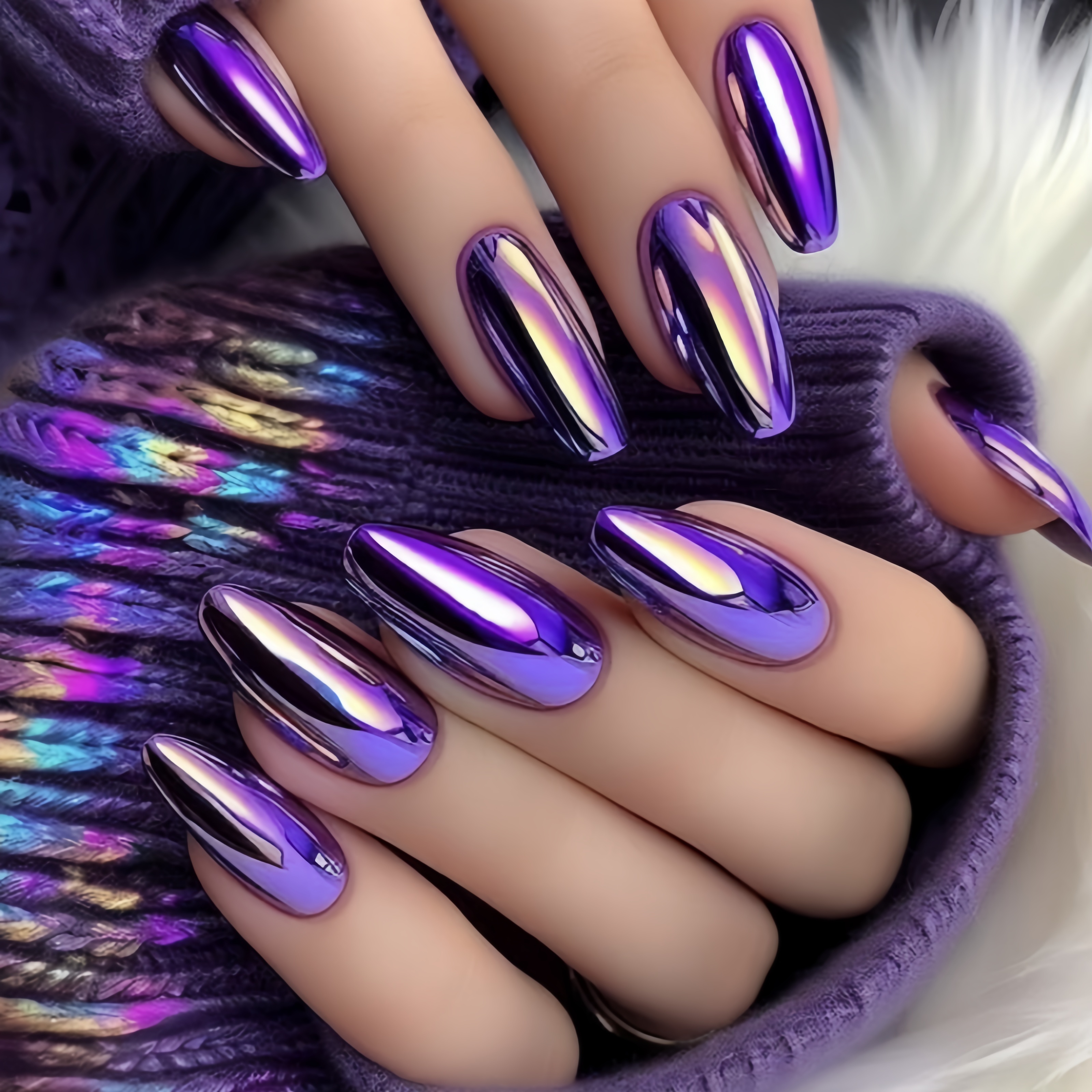 

24pcs Shaped , Length, , , Fake Set For Women, - Art