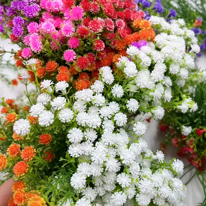 60 stück vollsterne blumen hochwertige künstliche