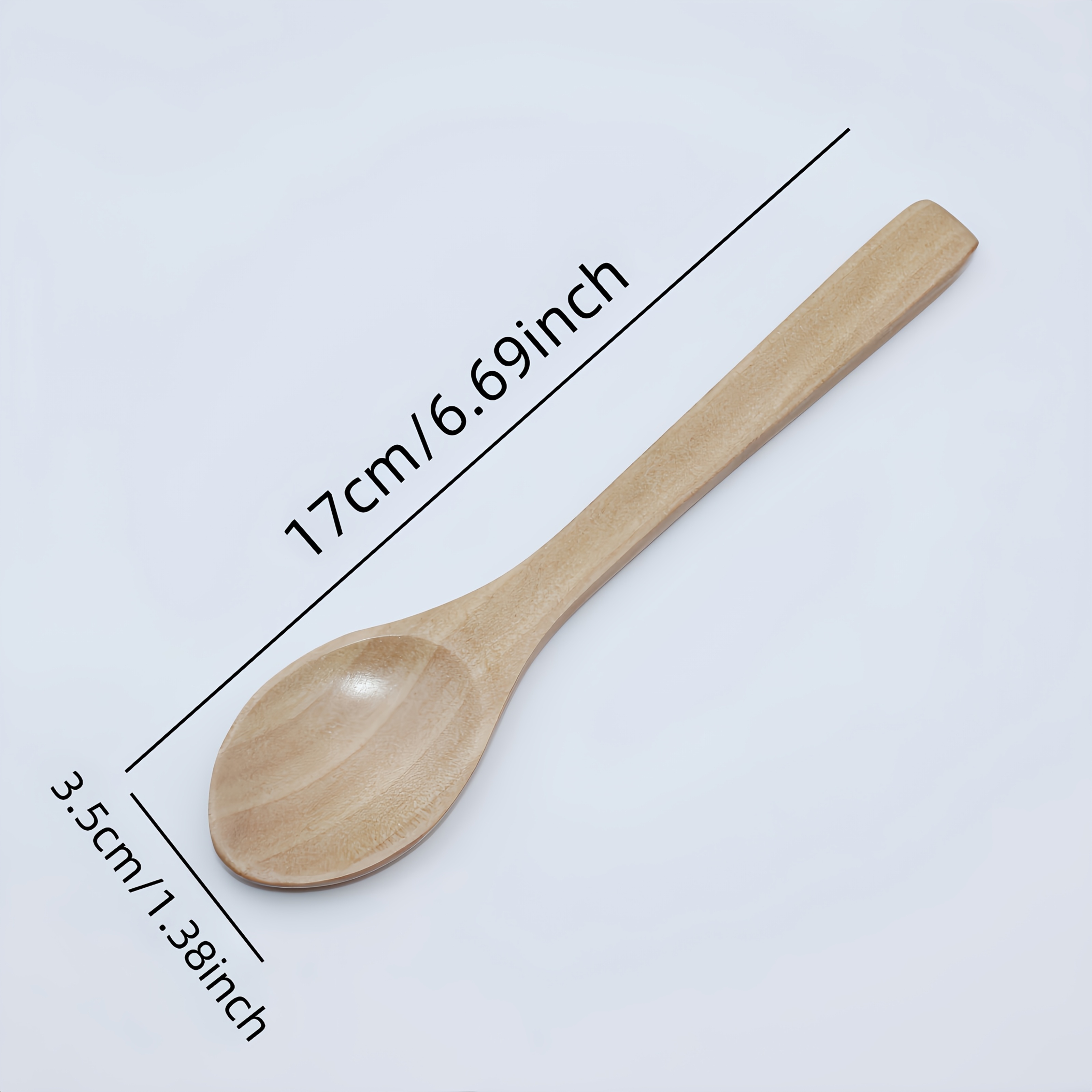 Use This Handmade Solid Reusable And Easy To Clean For Home Mixing Spoon Dessert Scoop Ice Cream Scoop.