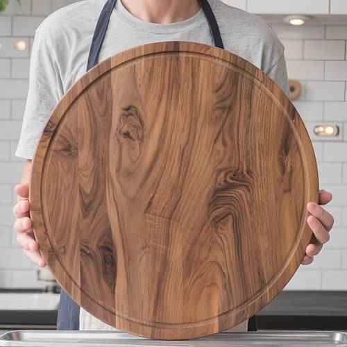 1pc new large round wooden hand tray acacia wood tray suitable for storing jewelry necklaces and personal items suitable for holding snacks candies fruits etc suitable for 20 holidays including halloween