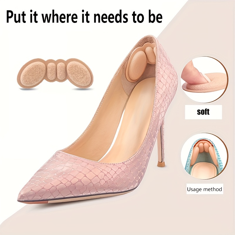 Too Big Diy Heel Grips 10 Pairs Heel Pads For Shoes Too Big, Shoe