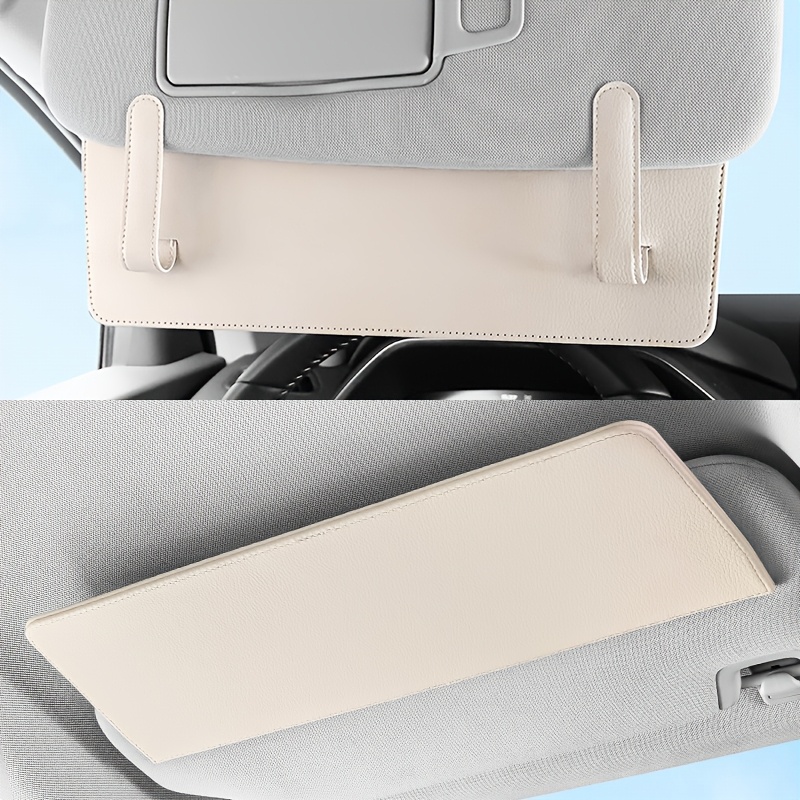 TEMU Bloque de extensión de parasol para coche engrosado y mejorado, parasol para coche con bloqueo UV, accesorio de parasol universal ajustable