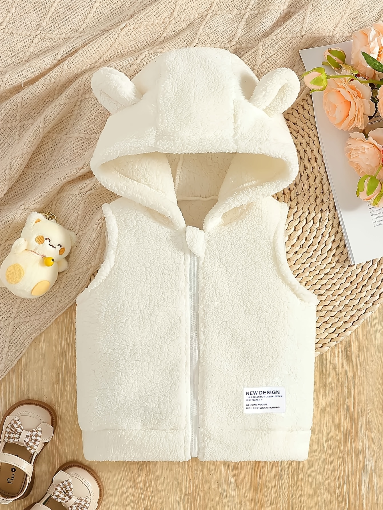 meisjesvest kinderen herfst en winter bovenkleding plus Temu