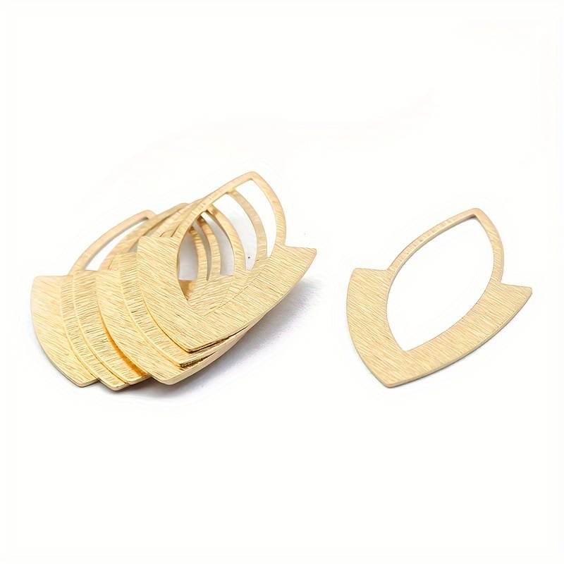 

8/20pcs -shaped Copper Pendant For Diy Necklaces