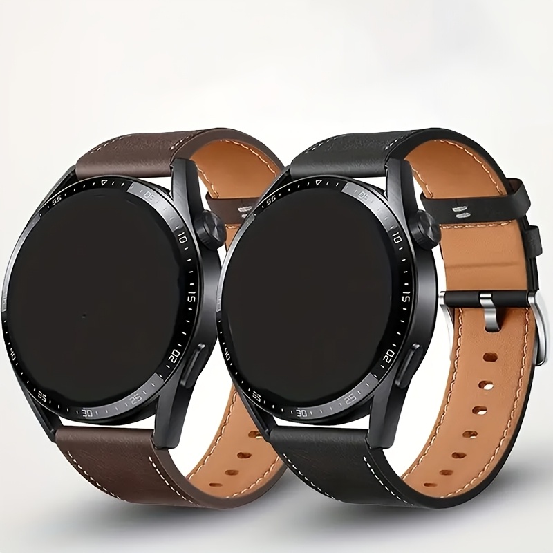 22mm synthetic leather strap compatible with huawei gt4      3 2 suitable for samsung galaxy watch3 etc durable smart watch strap watch 3 3   3 gt 2e gt   honey watch   watch2   gtr3 3  r 2 2e   band