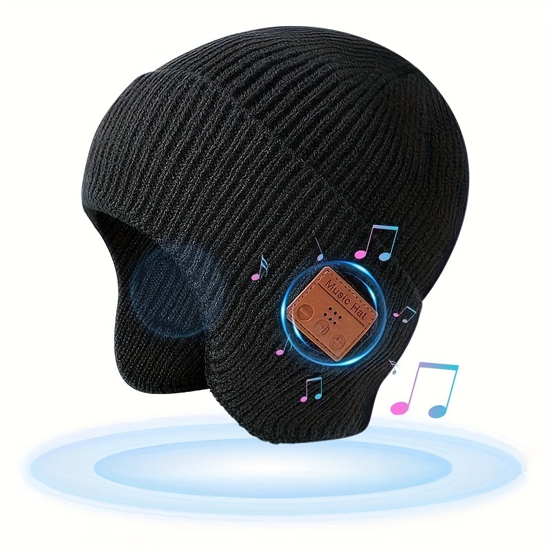 Image of Hat With Headphones For