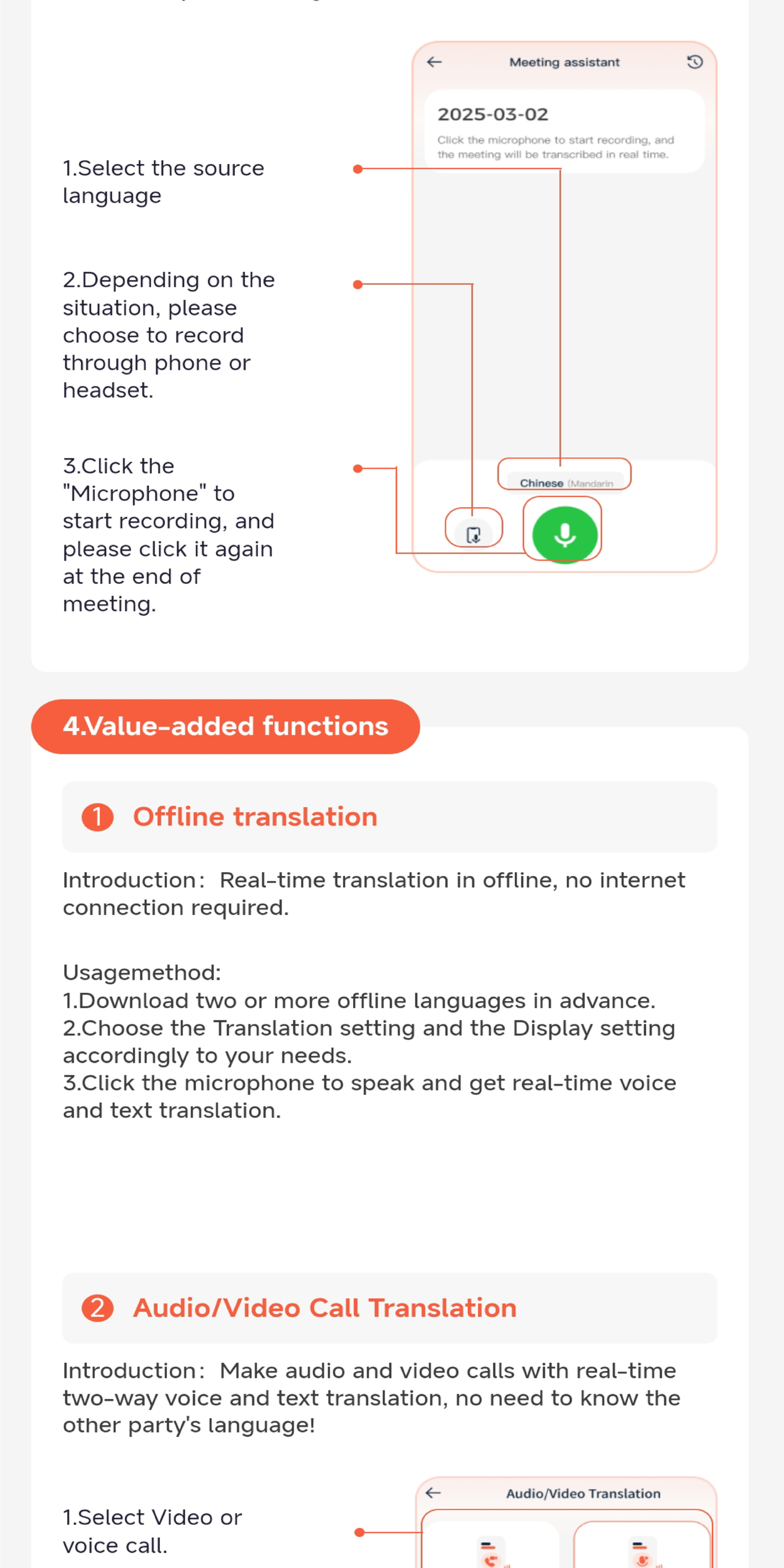 AI Real-time Translation Wireless Headphones, OWS Language Translation Earbuds, 144 Languages, 3-in-1 Translation Earbuds with iOS and Android Systems, suitable for learning, business and travel Core Technology & Function 17 AI Real-time Translation Wireless Headphones, OWS Language Translation Earbuds, 144 Languages, 3-in-1 Translation Earbuds with iOS and Android Systems, suitable for learning, business and travel