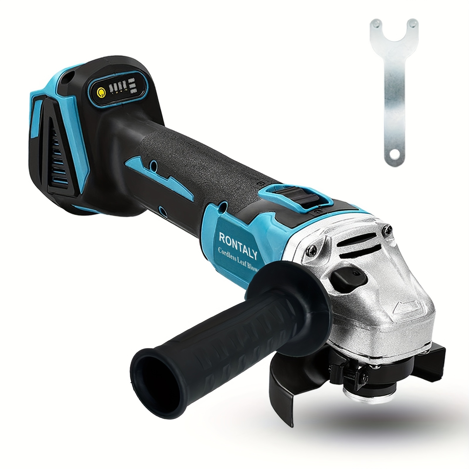400W Akumulatorski kotni brusilnik 125 mm, nadomestilo za Makita 18V baterijo BL1830, protivibracijsko ročje, ročni kotni brusilnik, brezkrtač