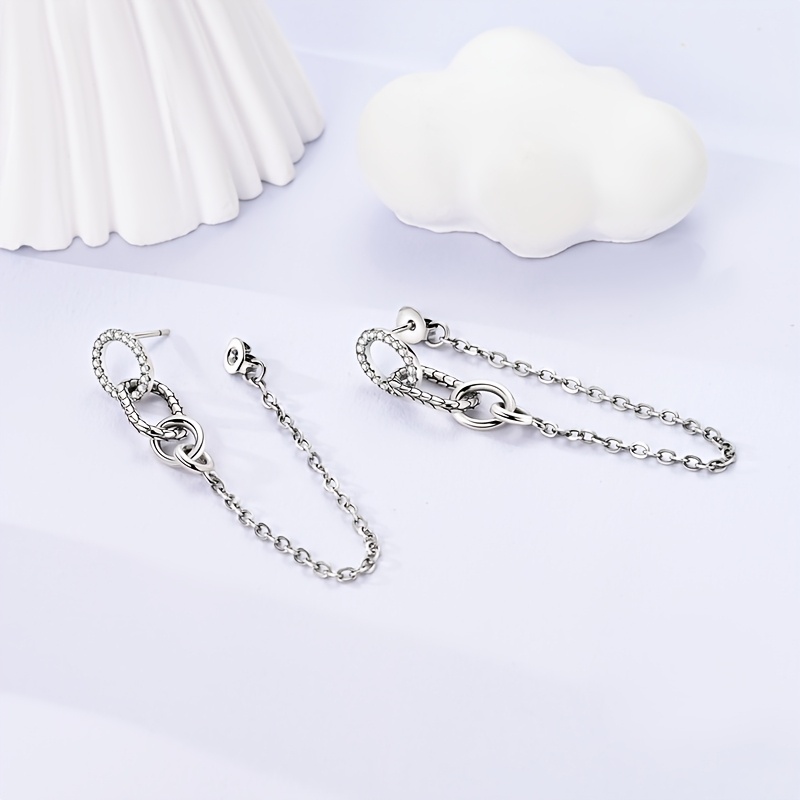 Women's 925 Sterling Silver Hypoallergenic Ear Studs